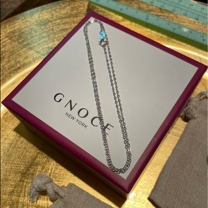 Gnoce 925 Silver Necklace 22”